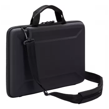 Nešiojamojo kompiuterio dėklas Thule Gauntlet 16, 16 colių MacBook, juodas, sustiprintas, su užtrauktuku