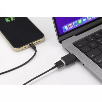Kensington CA1010 USB-C į USB-A adapteris (M/F), USB-C, USB-A, juodas