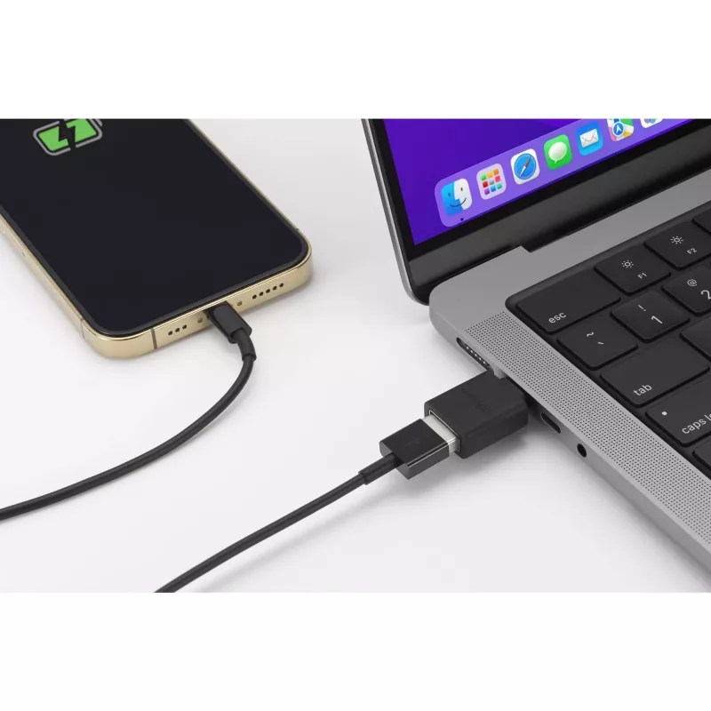 Kensington CA1010 USB-C į USB-A adapteris (M/F), USB-C, USB-A, juodas