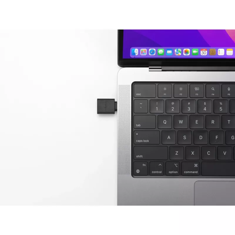 Kensington CA1010 USB-C į USB-A adapteris (M/F), USB-C, USB-A, juodas