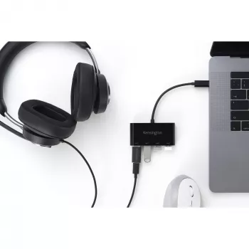 Kensington CH1200 USB-C 10Gbps 4 prievadų USB mazgas