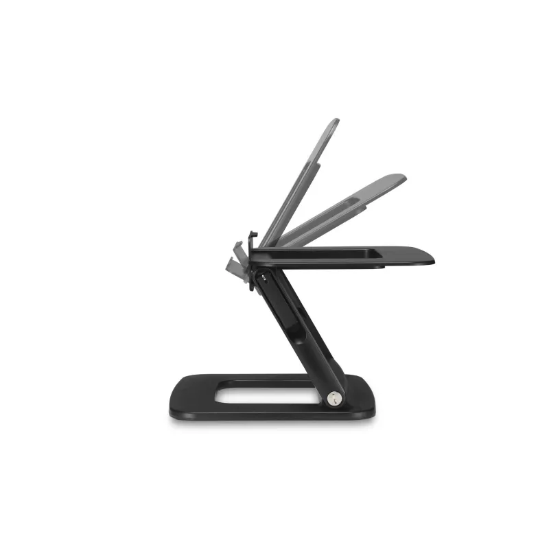 Kensington SmartFit EQ reguliuojamas kelių kampų nešiojamojo kompiuterio stovas, juodas, plastikinis, 33–40,6 cm (13–16 col.), 3 kg