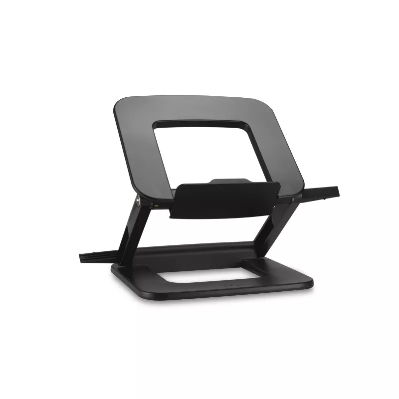 Kensington SmartFit EQ reguliuojamas kelių kampų nešiojamojo kompiuterio stovas, juodas, plastikinis, 33–40,6 cm (13–16 col.), 3 kg