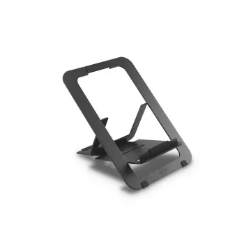Kensington EQ reguliuojamas aliumininis nešiojamojo kompiuterio stovas, juodas, aliuminis, 25,4 cm (10 col.) – 43,2 cm (17 col.), 3 kg