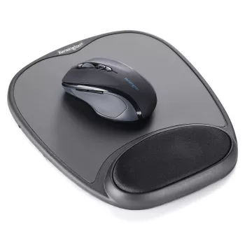 Kensington Comfort Gel juodas riešo pagalvėlė