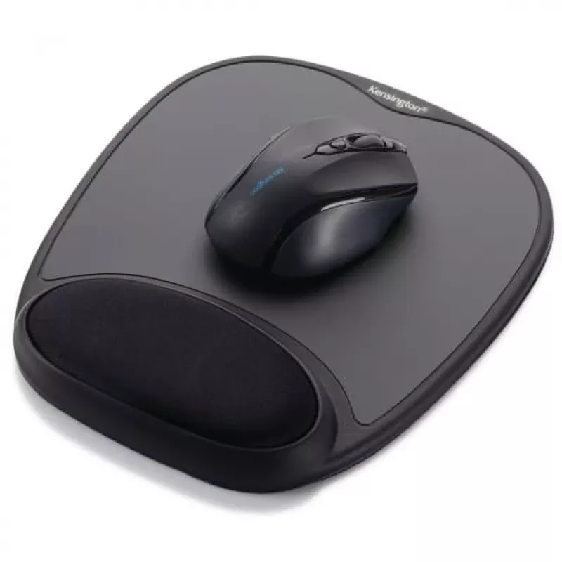 Kensington Comfort Gel juodas riešo pagalvėlė
