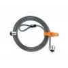Kensington MicroSaver® raktinė dviguba nešiojamojo kompiuterio spyna, 2,2 m, apvalus raktas, plienas