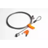 Kensington MicroSaver® raktinė dviguba nešiojamojo kompiuterio spyna, 2,2 m, apvalus raktas, plienas