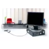 Kensington MicroSaver® raktinė dviguba nešiojamojo kompiuterio spyna, 2,2 m, apvalus raktas, plienas