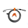 Kensington MicroSaver® raktinė dviguba nešiojamojo kompiuterio spyna, 2,2 m, apvalus raktas, plienas