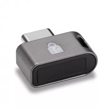 Kensington VeriMark Guard 2.1 USB-C pirštų atspaudų saugos raktas – FIDO2, WebAuthn/CTAP2.1, FIDO U2F