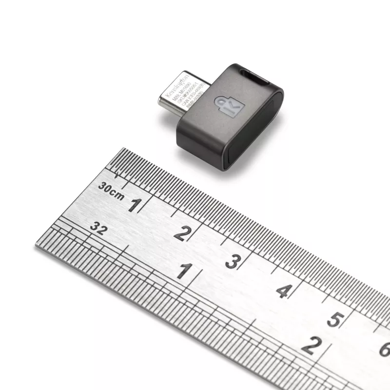 Kensington VeriMark Guard 2.1 USB-C pirštų atspaudų saugos raktas – FIDO2, WebAuthn/CTAP2.1, FIDO U2F