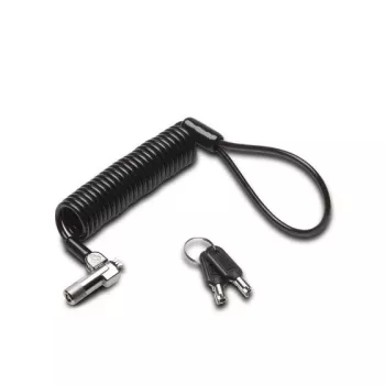 Kensington NANO PORTABLE KEYED LOCK KD, 2,3 m, raktinis, juodas