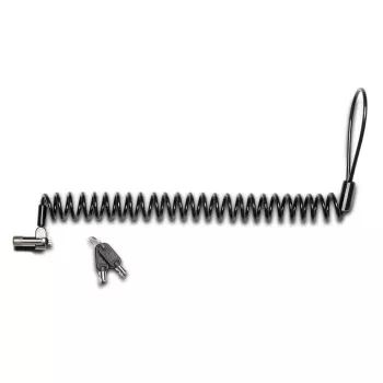 Kensington NANO PORTABLE KEYED LOCK KD, 2,3 m, raktinis, juodas