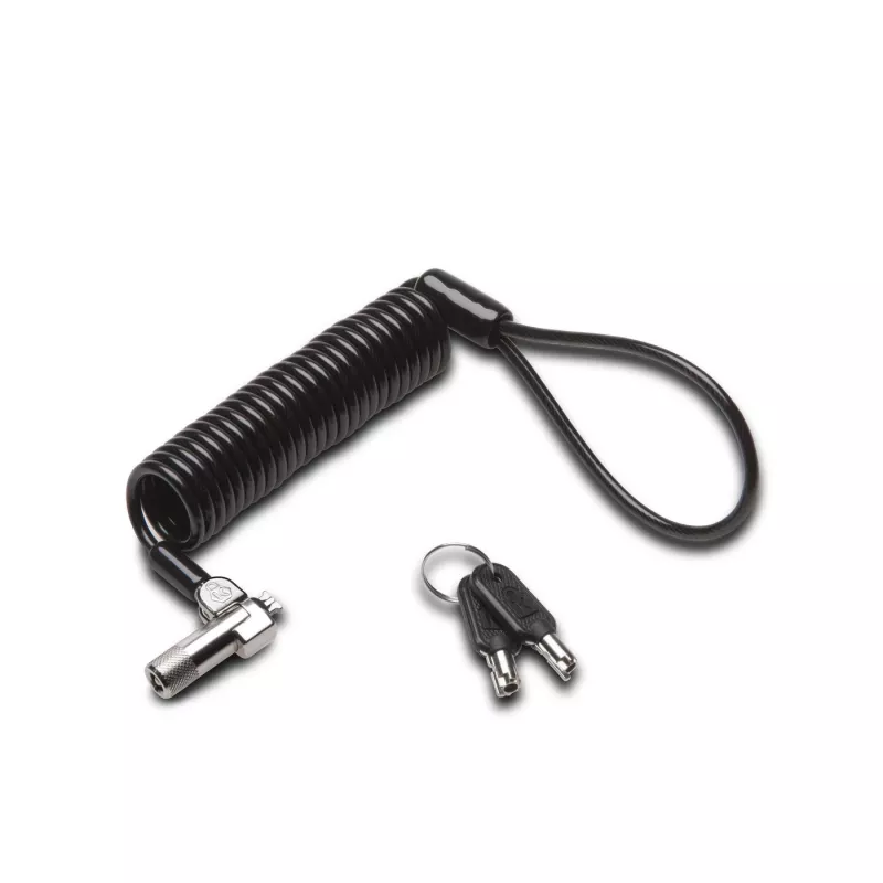 Kensington NANO PORTABLE KEYED LOCK KD, 2,3 m, raktinis, juodas