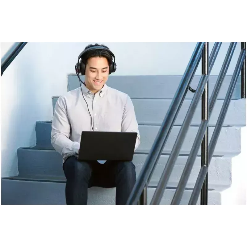 Ausinės Kensington H2000 USB-C ant ausų
