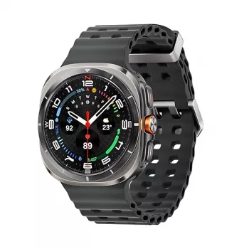 Samsung Galaxy Watch Ultra 3,81 cm (1,5 colio) AMOLED 47 mm Skaitmeninis 480 x 480 pikselių Liečiamas ekranas 4G Sidabrinis, Titanas Wi-Fi GPS (palydovas)