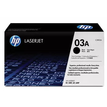 HP 03A Originalus juodas lazerio kasetė C3903A, 1 vnt.