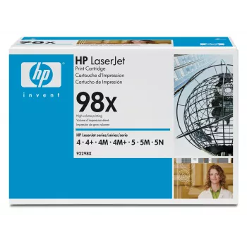 HP 98X original juodo tonero kasetė, 1 vnt.