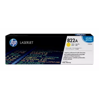 HP 822A geltonas originalus LaserJet kasetė 1 vnt.