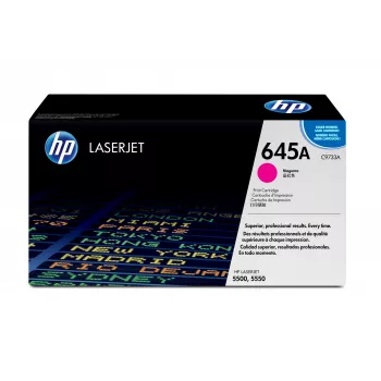 HP 645A purpurinis originalus LaserJet kasečių rinkinys, 12000 puslapių, 1 vnt.