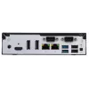 Shuttle Slim PC DH610, LGA1700, 1x HDMI, 2x DP, 1x 2,5 colio, 2x M.2, 2x LAN (Intel 1G + 2,5G), 2x COM, 24/7 darbui, su VESA laikikliu