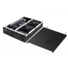 Shuttle Slim PC DH610, LGA1700, 1x HDMI, 2x DP, 1x 2,5 colio, 2x M.2, 2x LAN (Intel 1G + 2,5G), 2x COM, 24/7 darbui, su VESA laikikliu
