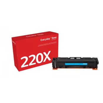 Kasetė su dažais Everyday™ Cyan Toner by Xerox, suderinama su HP 220X (W2201X), didelės talpos
