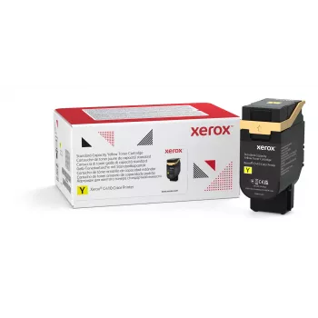 Xerox Original ® C410 spalvoto spausdintuvo / VersaLink® C415 spalvoto daugiafunkcio įrenginio geltonos standartinės talpos tonerio kasetė (2000 puslapių) - 006R04680
