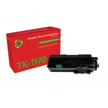 „Everyday™“ juodas perdirbtas toneris, „Xerox“, suderinamas su „Kyocera TK-1170“, standartinė talpa