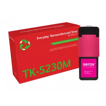 Everyday™ Magenta Remanufactured Toner by Xerox, suderinamas su Kyocera TK-5230M, standartinė talpa