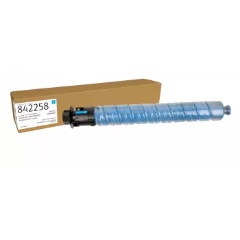 Kasdien™ Ciano perdirbtas toneris, suderinamas su Ricoh 842258, standartinė talpa