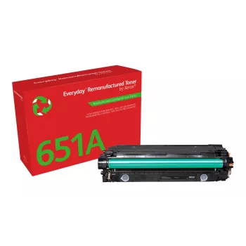 Xerox Everyday™ juodas perdirbtas toneris, suderinamas su HP 651A 650A 307A (CE340A/CE270A/CE740A), standartinė talpa
