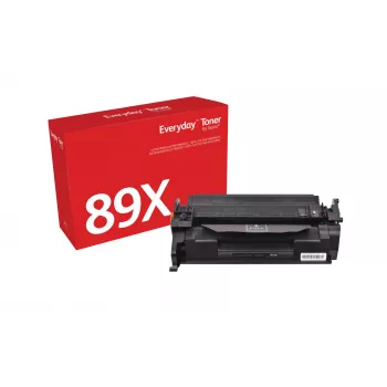 Atgamintas kasetės toneras Xerox Everyday™ Mono Toner, suderinamas su HP 89X (CF289X), didelės talpos