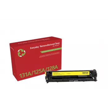 Kasdien™ geltonas perdirbtas toneris Xerox, suderinamas su HP 131A (CF212A), standartinės talpos