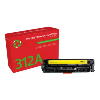 Perdirbtas toneris „Everyday™ Yellow“ (Xerox) suderinamas su HP 312A (CF382A), standartinė talpa
