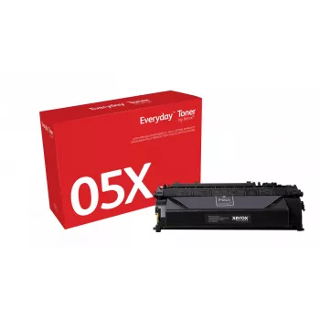 „Everyday™“ juodas toneris „Xerox“, suderinamas su HP 05X (CE505X), didelės talpos