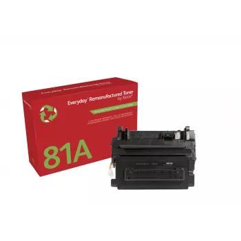 „Everyday™ Mono Remanufactured Toner by Xerox“ – suderinamas su HP 81A (CF281A), standartinės talpos