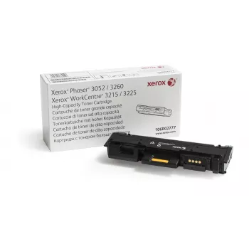 Xerox originalus didelės talpos juodas kasetė Phaser® 3052/3260, WorkCentre® 3215/3225 (3000 puslapių) - 106R02777