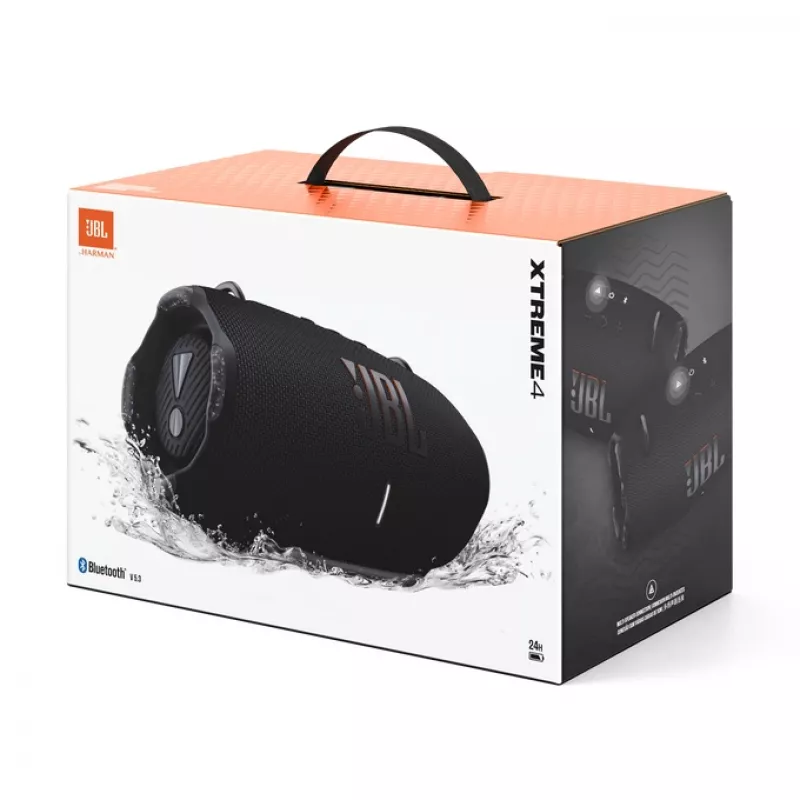 JBL Xtreme 4 nešiojamas stereo garsiakalbis, juodas, 30 W