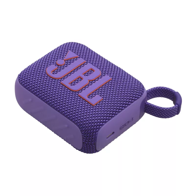Nešiojamas garsiakalbis JBL Go 4 Mono, violetinis, 4,2 W