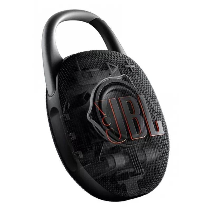 Nešiojamas garsiakalbis JBL Clip 5, 4,5 cm, 7 W, 90–20000 Hz, 85 dB, belaidis, 2,4–2,4835 GHz