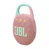 JBL Clip 5 nešiojamas Bluetooth garsiakalbis, rožinis