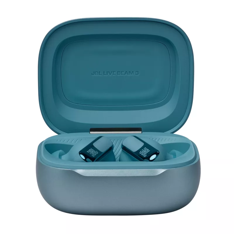 JBL Live Beam 3 belaidė ausinė ausinė skambučiams/muzikai/sportui/kasdieniam naudojimui Bluetooth mėlyna