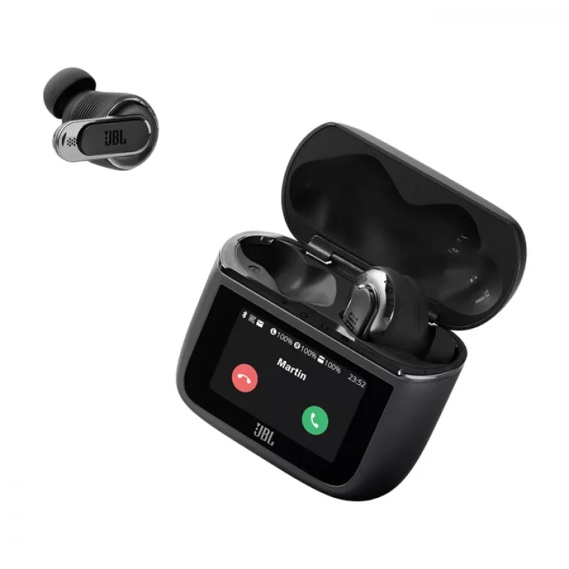 JBL Tour Pro 3 belaidės ausinės į ausis, skambučiai/muzika/sportas/kasdienis naudojimas, Bluetooth, juodos