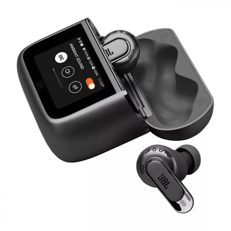 JBL Tour Pro 3 belaidės ausinės į ausis, skambučiai/muzika/sportas/kasdienis naudojimas, Bluetooth, juodos