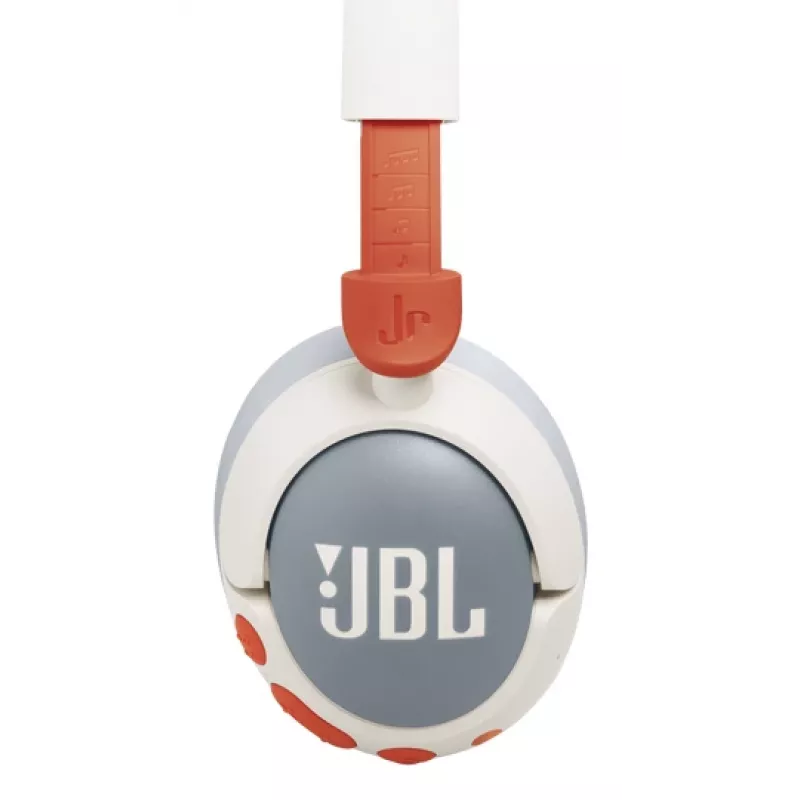 Ausinės JBL Junior 470NC belaidės, triukšmo slopinimas, Bluetooth, šviesiai pilka, balta