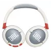 Ausinės JBL Junior 470NC belaidės, triukšmo slopinimas, Bluetooth, šviesiai pilka, balta