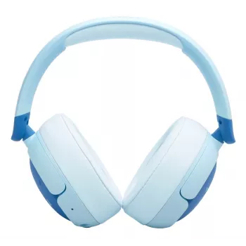 Ausinės JBL Junior 470NC belaidės, ant ausų, su triukšmo slopinimu, USB Type-C, Bluetooth, mėlyna
