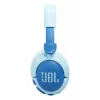 Ausinės JBL Junior 470NC belaidės, ant ausų, su triukšmo slopinimu, USB Type-C, Bluetooth, mėlyna
